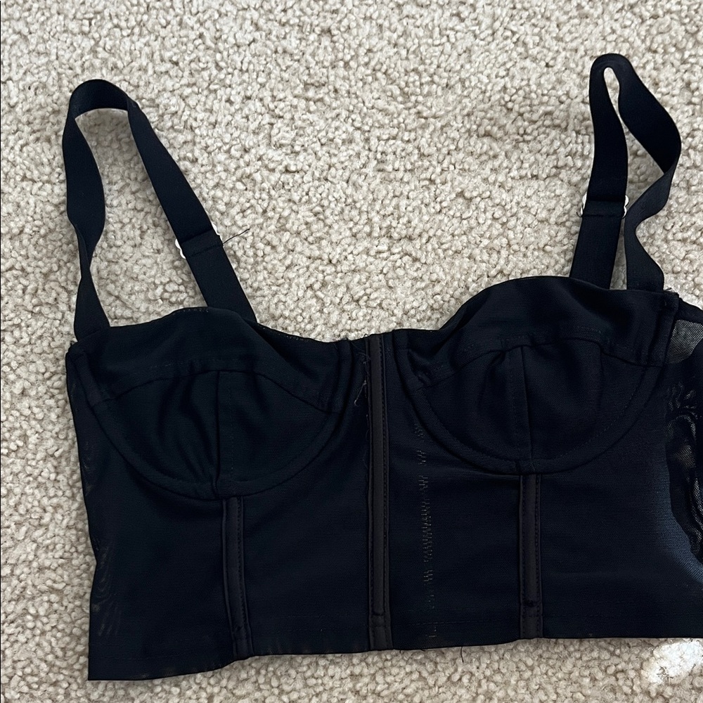 Elegant Black Women's corset